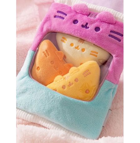 Мягкая игрушка Кот Пушин Сумка с чипсами начос (Pusheen Cat) 20 см изображение 3