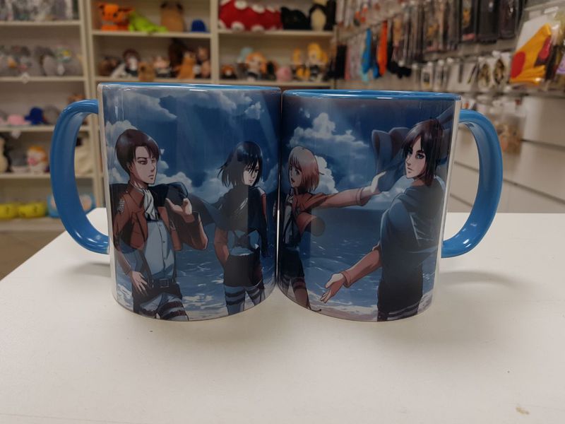 Кружка Атака Титанов - На пляже (Attack on Titan)