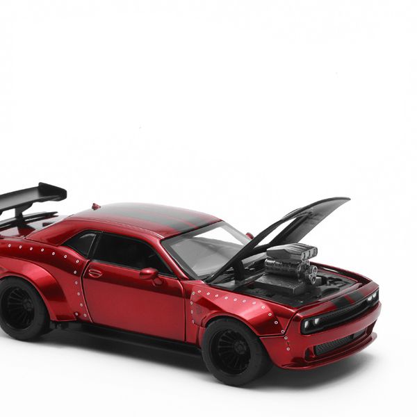 Коллекционная металлическая модель с тюнингом Dodge Challenger SRT Jailbreak, 1:36 изображение 4