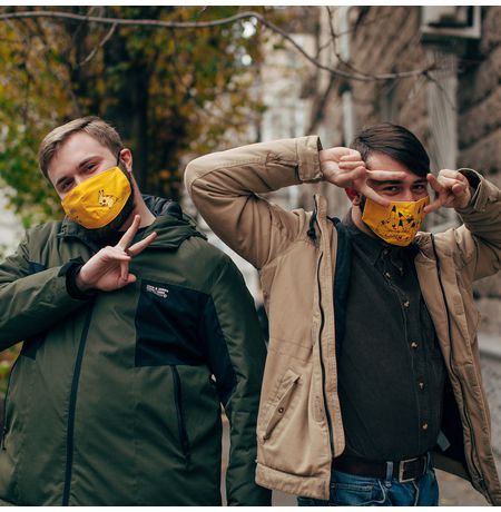 Маска Пикачу Покемон (Pikachu Pokemon) много изображение 2