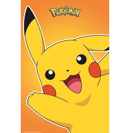 Постер Пикачу Покемон (Pikachu Pokemon)