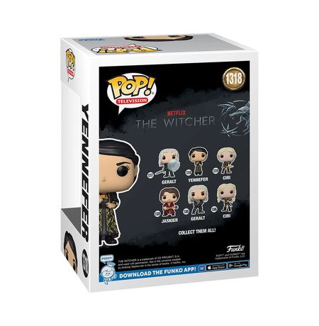 Фигурка Funko POP! Ведьмак - Йеннифер в чёрном платье, Сериал (Witcher Yennefer, Netflix) изображение 3