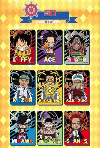 Коллекционные карточки One Piece Серия 6 Тир 2 - 5 штук в бустере Арка Импел Даун изображение 4