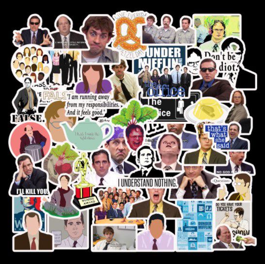 Стикеры Офис (The Office) 50 шт