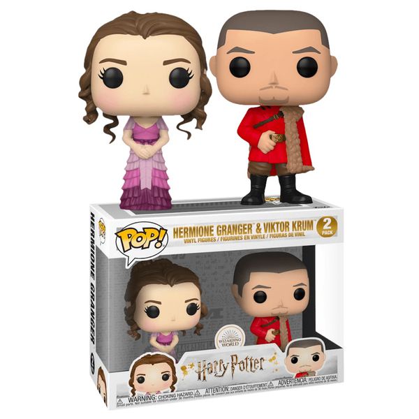 Фигурка Funko POP! Гарри Поттер - Гермиона и Крам (Hermione Granger & Viktor Krum) Special Edition