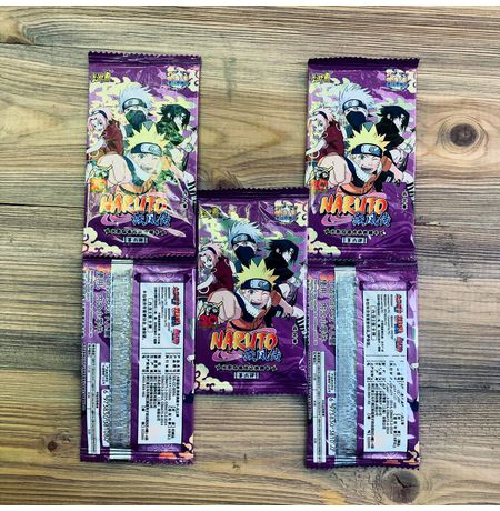 Коллекционные карточки Наруто Тир 2 Серия 6 (Naruto) Набор из 5 бустеров изображение 5