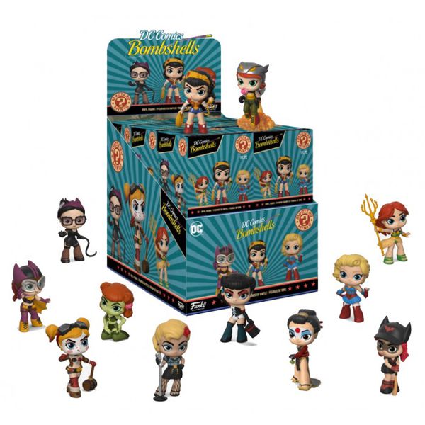 Случайная фигурка Bombshells Эксклюзив (DC Comics Exclusive) Mystery Minis Funko 6 cm