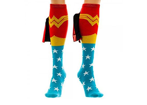 Носки Чудо-женщина с плащом, гольфы (Wonder Woman)