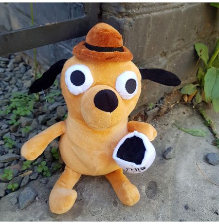 Мягкая игрушка Собака Всё хорошо (This Is Fine Dog) изображение 2