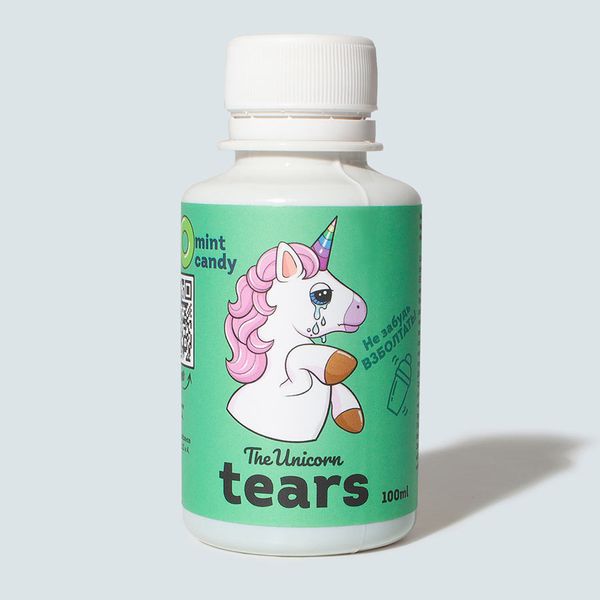 Сироп The Unicorn tears, Mint Candy, с блестками
