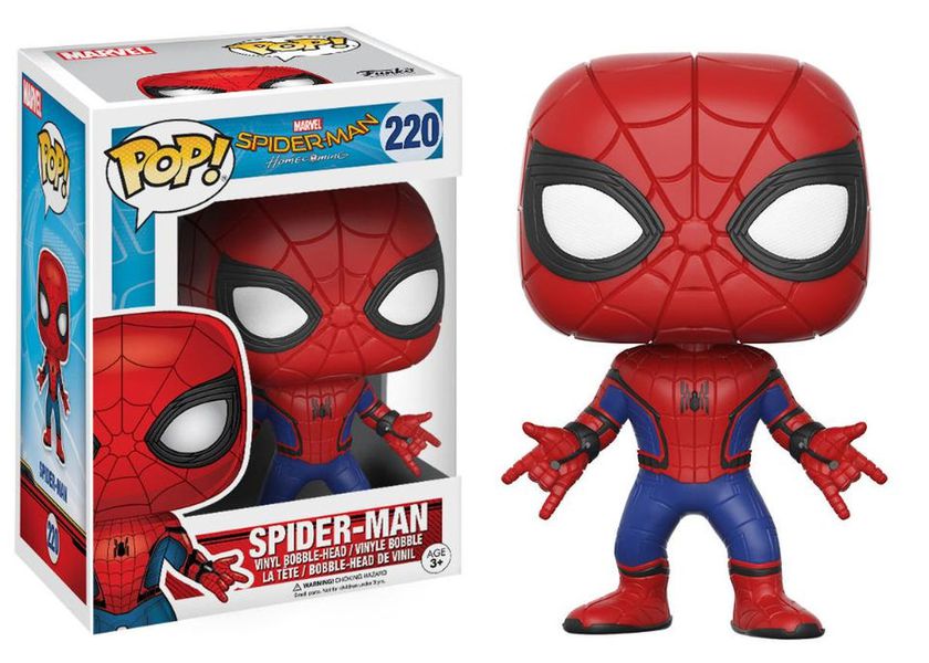 Фигурка-башкотряс Funko POP! Человек-Паук (Spider-Man Homecoming)