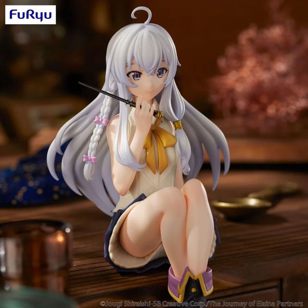 Фигурка Путешествие Элейны (Wandering Witch - Elaina Noodle Stopper Figure) 13 см лицензия изображение 2