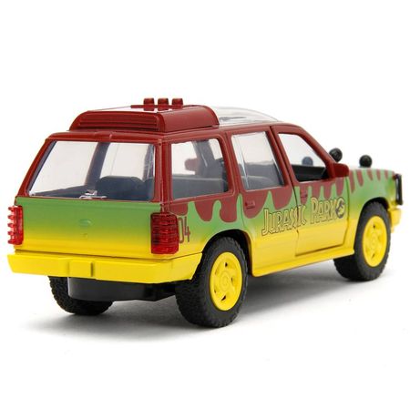 Модель машинки Парк Юрского Периода - Ford Explorer 1:32 (Jurrasic Park - Hollywood Rides) изображение 4