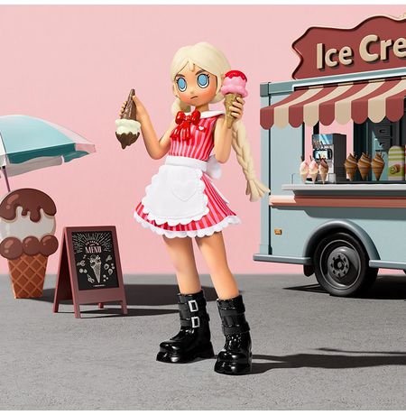 Случайная фигурка POP MART Peach Riot Rush Hour 11-13,5 см лицензия изображение 3