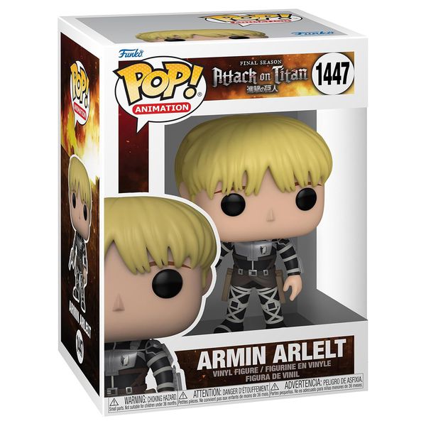 Фигурка Funko POP! Атака Титанов - Армин Арлерт (Attack On Titan - Armin Arlelt Final Season)