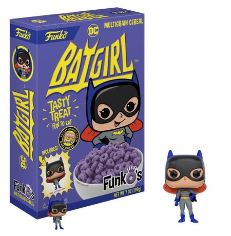 Сухой завтрак Бэтгерл с фигуркой (FunkO's Batgirl Pop! Cereal Exclusive)