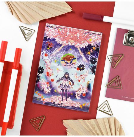 Наклейки Волшебница Мадока 2 (Madoka Magica), стикеры NKS Mini