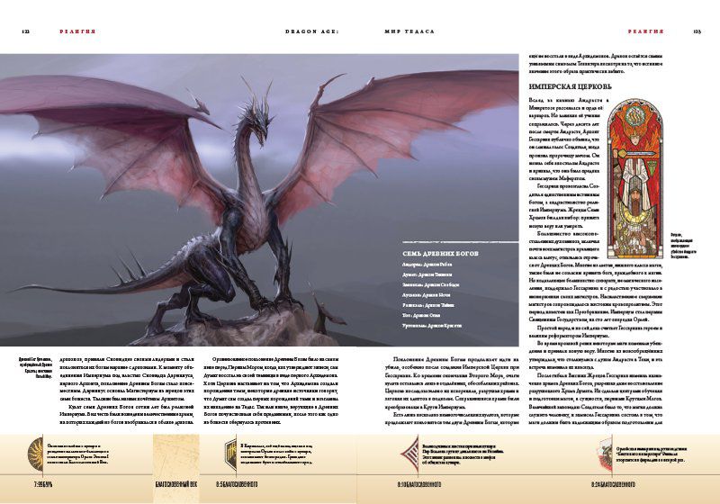 Артбук Dragon Age: Мир Тедаса. Том 1 изображение 4