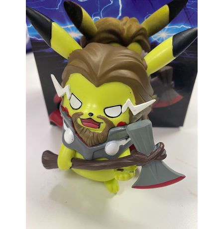 Фигурка Покемон - Пикачу Тор (Pokemon - Pikachu Thor) 10 cм УЦЕНКА изображение 2