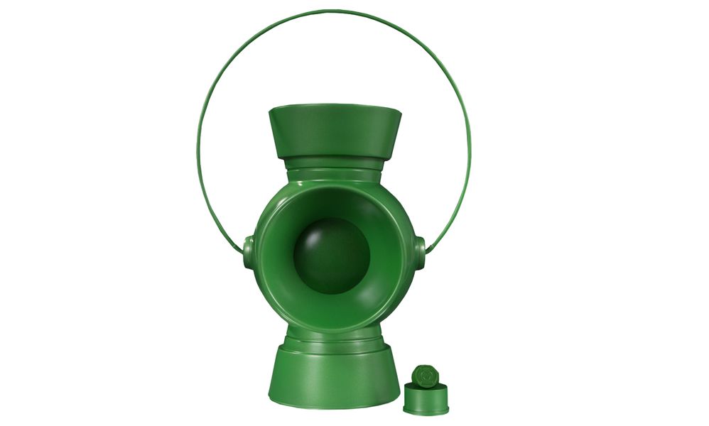 Светильник Батарея Силы c кольцом Зеленого Фонаря (Power Battery with Green Lantern Ring)