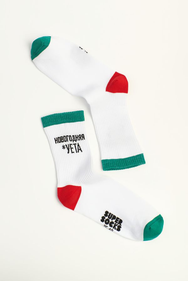 Носки SUPER SOCKS Новогодняя *уета (размер 35-40)