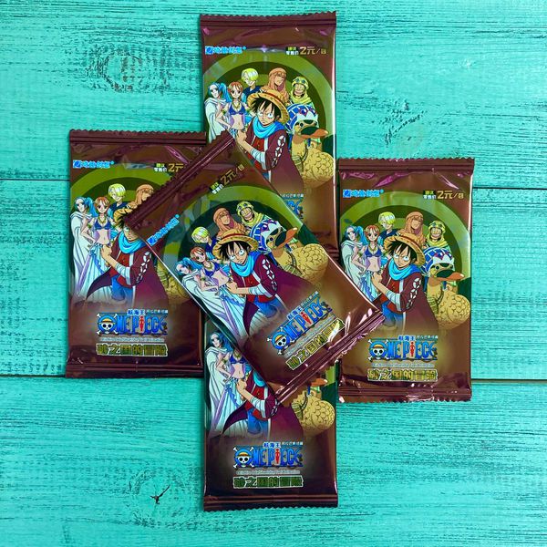 Коллекционные карточки One Piece Категория А+ Набор из 5 бустеров (Большой Куш) изображение 3