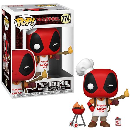 Фигурка Funko POP! Дэдпул с грилем (30th Anniversary Deadpool Backyard Griller)