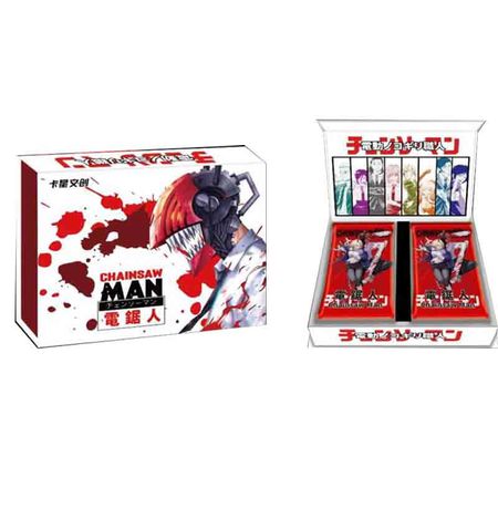 Коллекционные карточки Chainsaw Man Vol. 3 Категория Premium 3 штуки в бустере (Человек-Бензопила) изображение 2