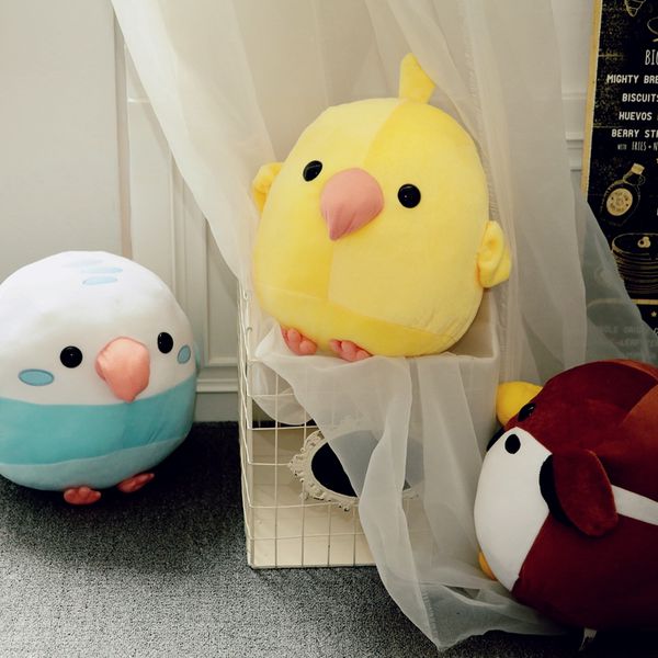 Мягкая игрушка Попугай желтый изображение 2