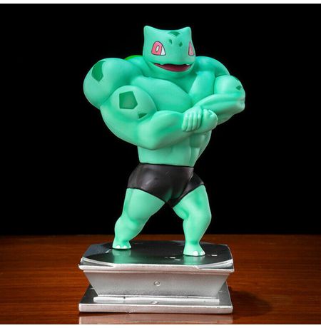 Фигурка Покемон - Бульбазавр с мускулами (Pokemon - Bulbasaur)