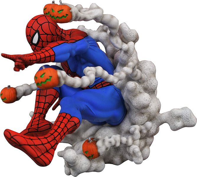 Фигурка Человек-Паук - Взрыв (Spider-Man Pumpkin Bomb Marvel Gallery) 15 см лицензия изображение 3