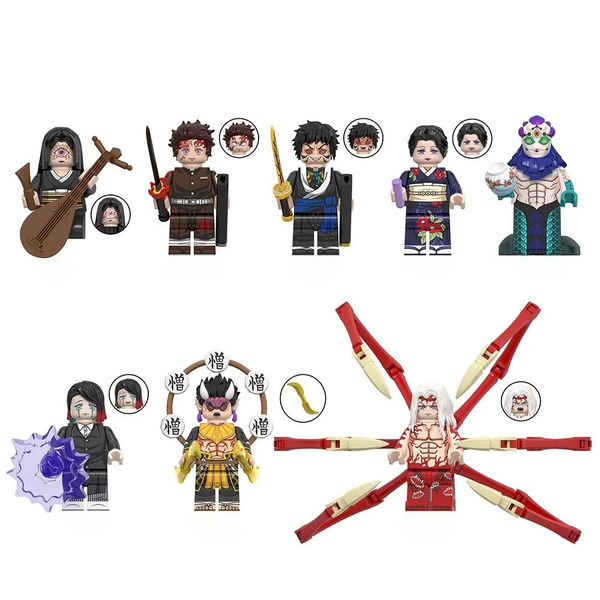 Мини-фигурка Клинок рассекающий демонов (WM Blocks - Demon Slayer) в ассортименте