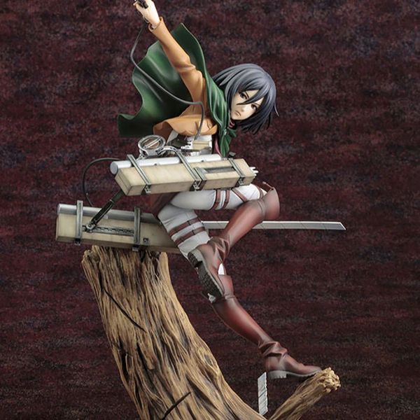 Фигурка Атака на титанов - Микаса Аккерман на дереве (Attack on Titan - Mikasa) 29 см