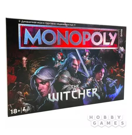 Настольная игра Монополия: Ведьмак