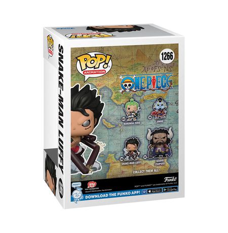 Фигурка Funko POP! One Piece - Манки Д.Луффи - Человек-Змея (Snake-Man Luffy) изображение 3