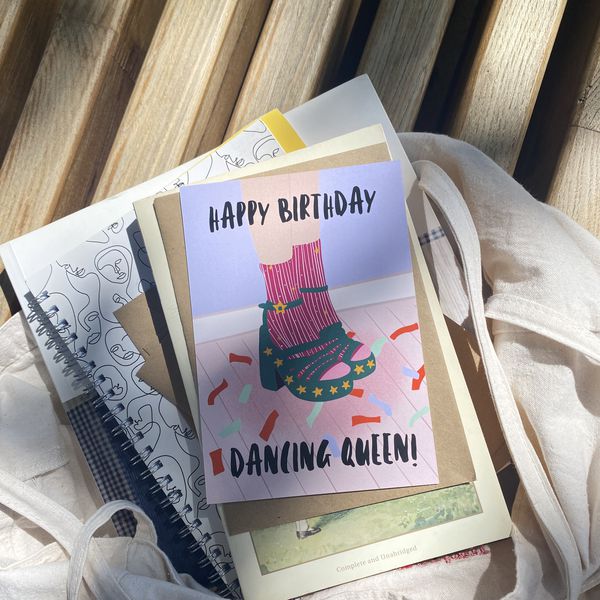 Открытка Dancing Queen - Happy Birthday изображение 2