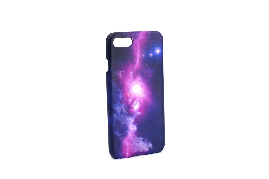 Чехол Космос для iPhone 5, фиолетовый