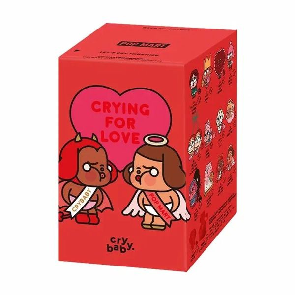 Случайная фигурка POP MART CRYBABY Crying For Love 7-10 см лицензия изображение 2