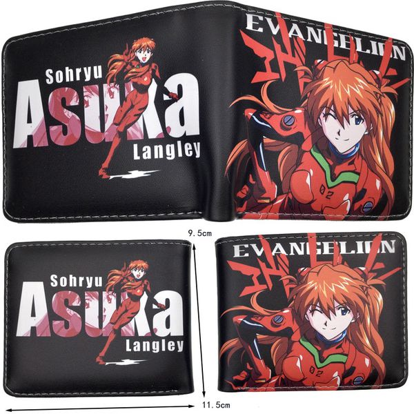Кошелек Евангелион - Аска Лэнгли (Evangelion Asuka Langley) PU