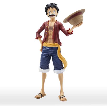 Фигурка One Piece Monkey.D.Luffy (Манки Д. Луффи с доп. аксессуарами) Grandista 27 см изображение 4