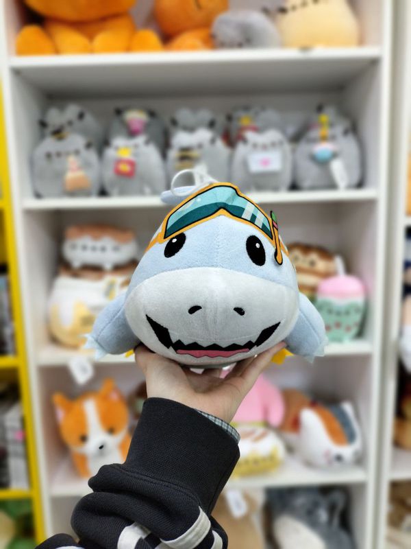 Мягкая игрушка Джефф Акула в круге (Marvel Rivals - Jeff Land Shark) изображение 2