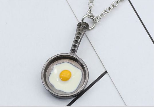Подвеска Сковородка с яичницей изображение 2