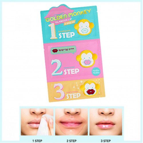 Набор средств для ухода за губами Golden Monkey Glamour Lip изображение 2