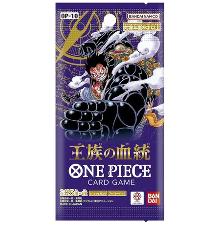 Коллекционные карточки One Piece Card Game - The Bloodline of Royalty (OP-10) 6 карт лицензия Япония изображение 2