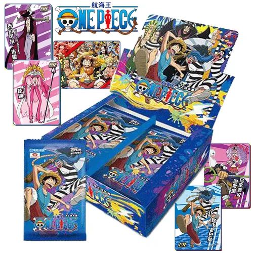 Коллекционные карточки One Piece Серия 6 Тир 2 - 5 штук в бустере Арка Импел Даун