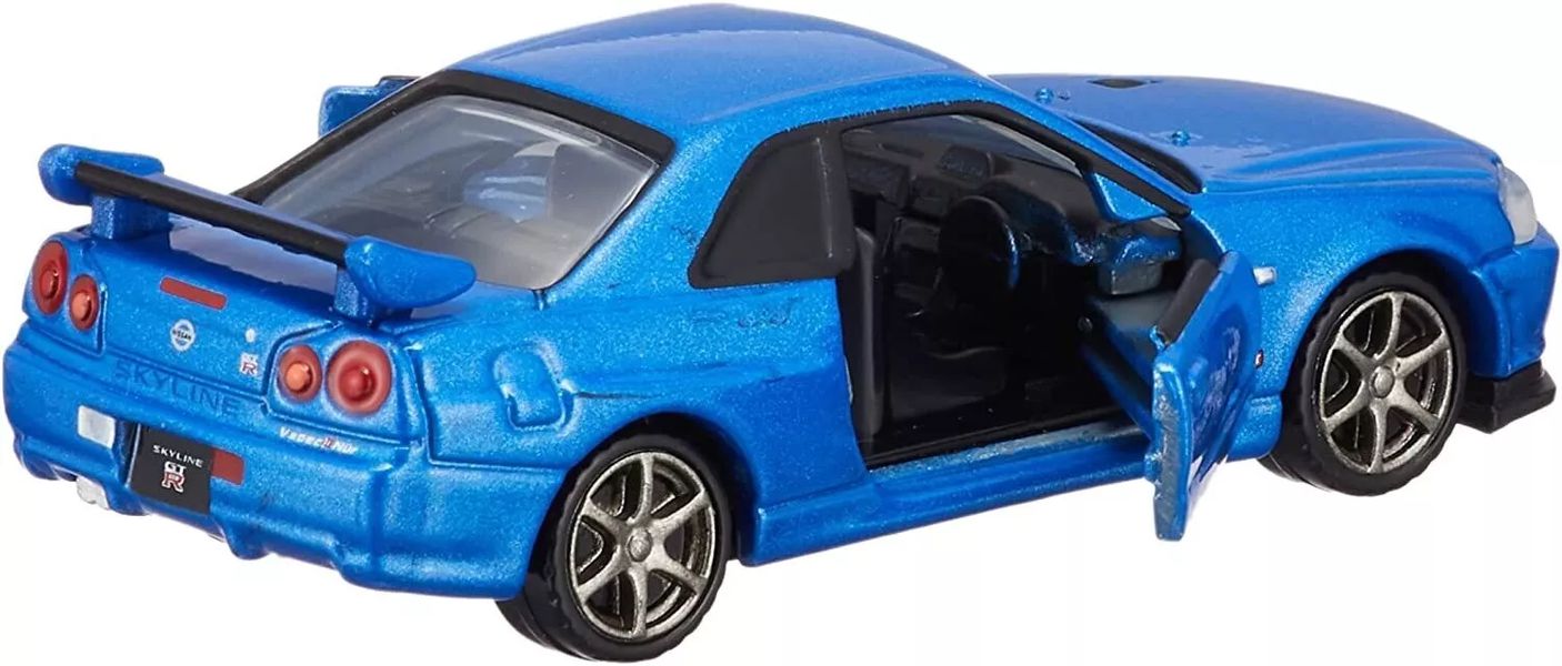 Коллекционная металлическая (Die Cast) модель Takara Tomy - Nissan Skyline GT-R V-SPEC II Nur, 1:64 изображение 4