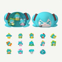 Блайнд-бокс Хатсуне Мику Funism Hatsune Miku Dopamine Qface (3 фигурки внутри) Лицензия 3–5 см