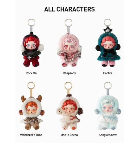 Случайная фигурка POP MART Skullpanda Winter Symphony 13,5 см лицензия изображение 3