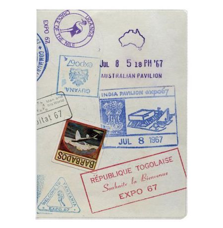 Обложка на паспорт Штампы ПВХ