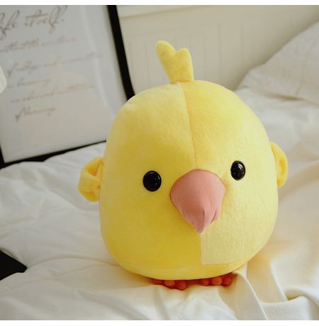 Мягкая игрушка Попугай желтый